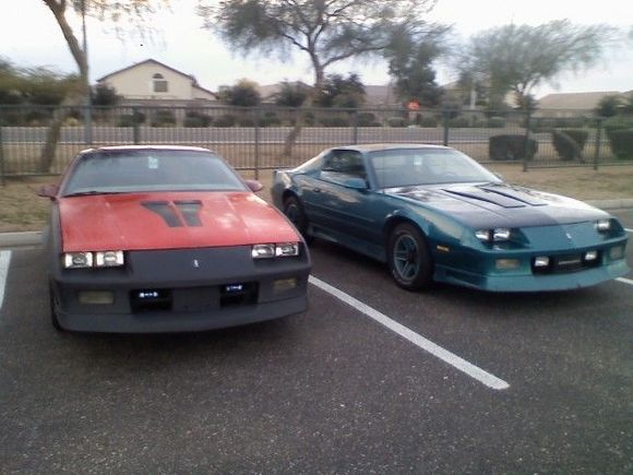 My Car And My Buddys ( When He First Got His)