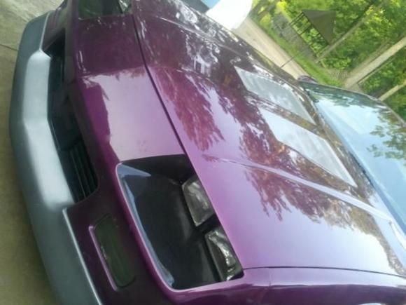 Shaved the front emblem.