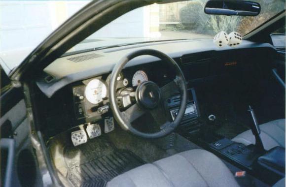 camaro interior