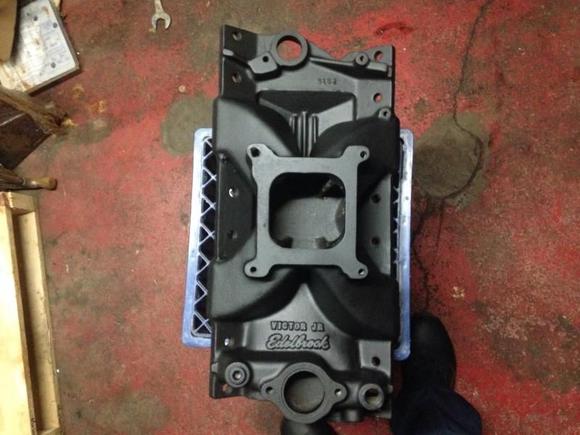 The color is Matte Black but it came out better then the shop I have been dealing with