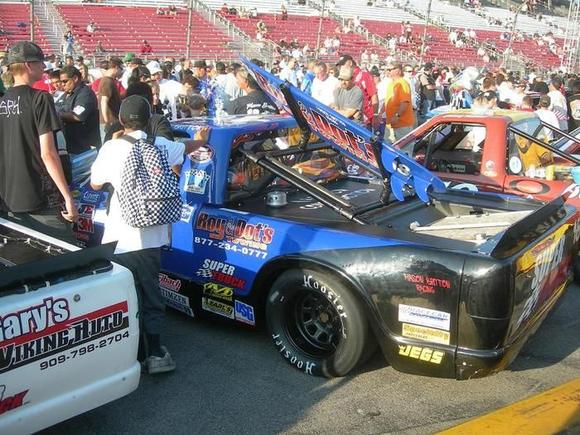 Autograph sessions- the kids love the truck with the surfboard on it.