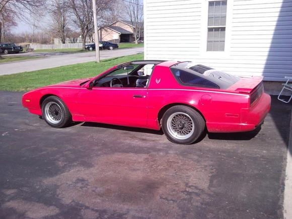 First ride out with the new rims on