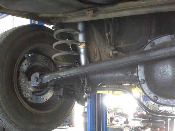 KY-B shocks,new rotors and brakes, replaced rear-end