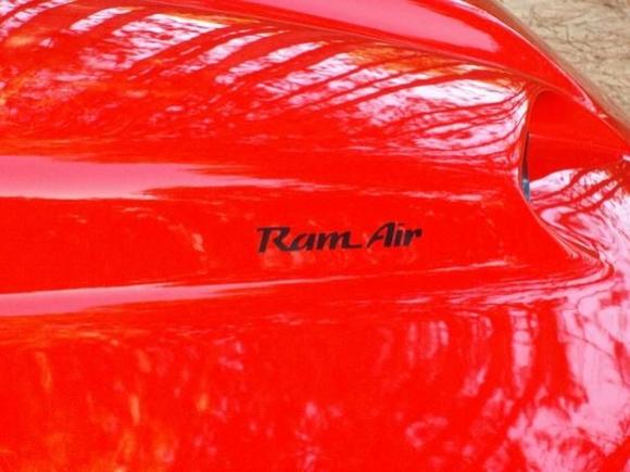 003 A real working RAM AIR hood.