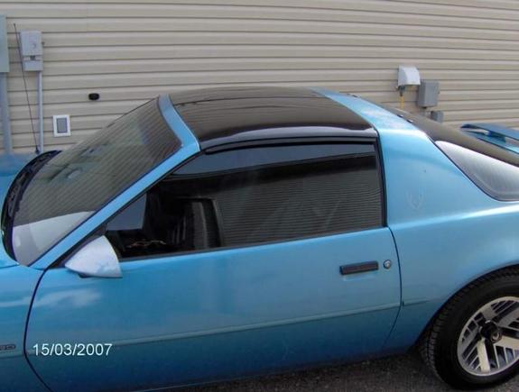 I tinted the windows but moved to a different province and had to remove them from the side windows!