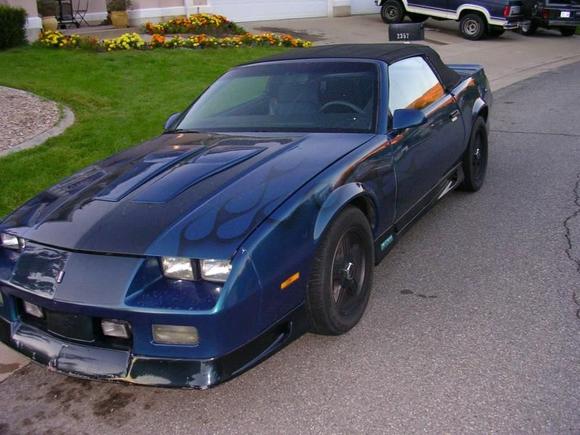 Love the flames.