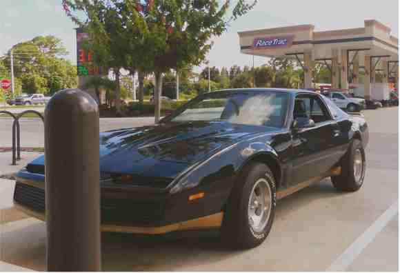 Hangn' around the Race Track after my restore!