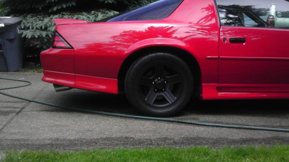 Everything installed,  and car finally painted