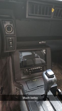 Ordered the screaming chicken reverse kit and love it. I had to take a knife to the corners because the unit was very tight to fit but you'd never see it after install. Its out of the way, looks factory and android auto in an 88 for those long cruises is nice!! 5* 