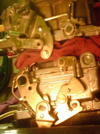 Look at the TV cable attachment stud