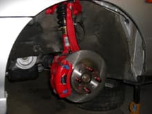front suspension/brakes complete