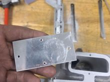 6061-T6 .100" thick plate. 1.5"W x 3"L