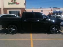 side view with summer rims