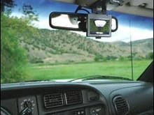 Rear vision camera mounts (pickup trucks)