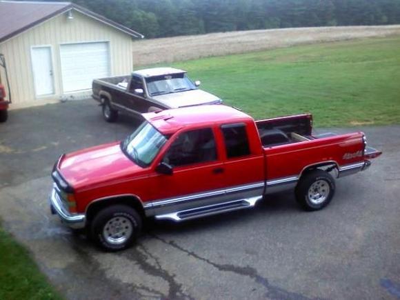 3rd day with it new old wheels before lift