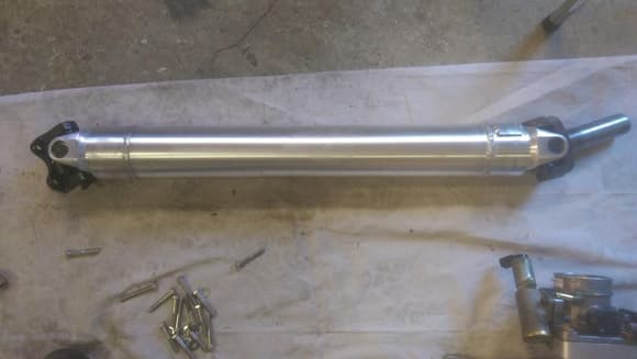Drive shaft ready to go