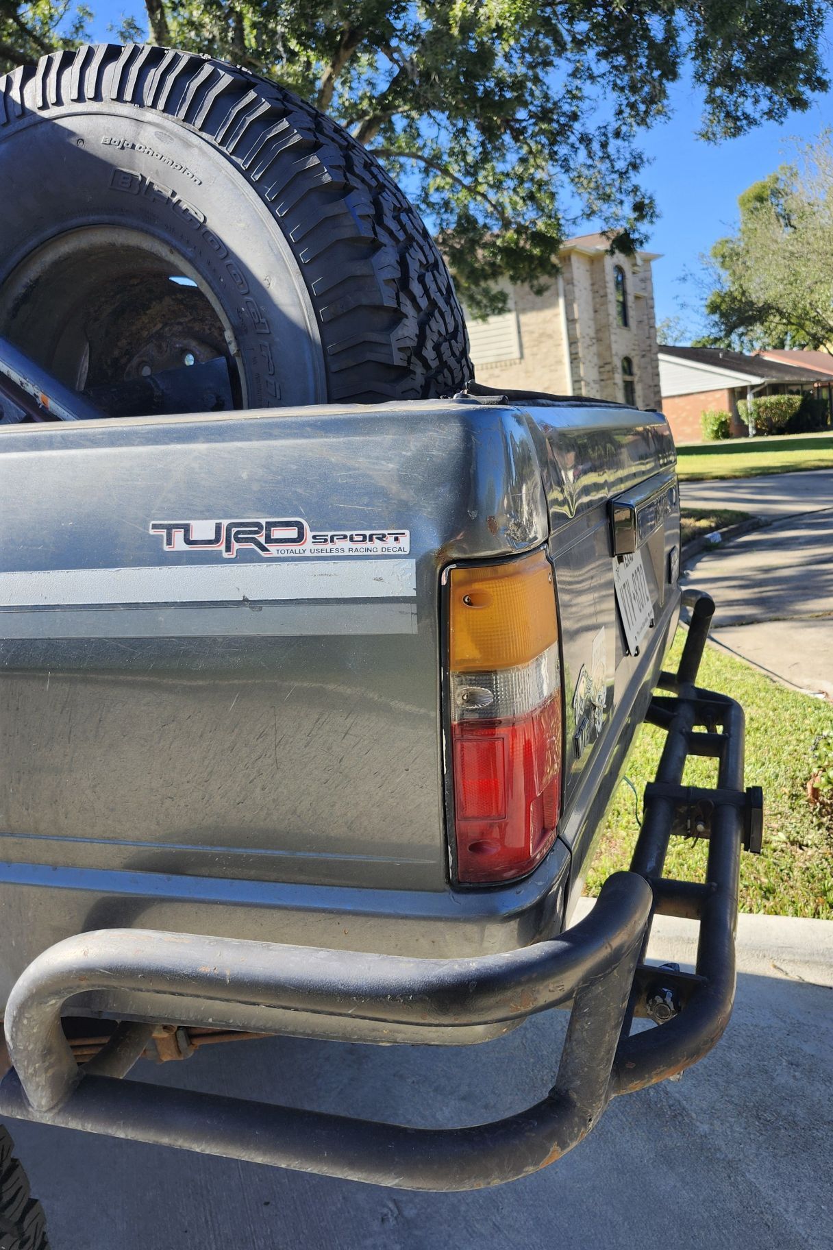 Trailgear rear tube bumper