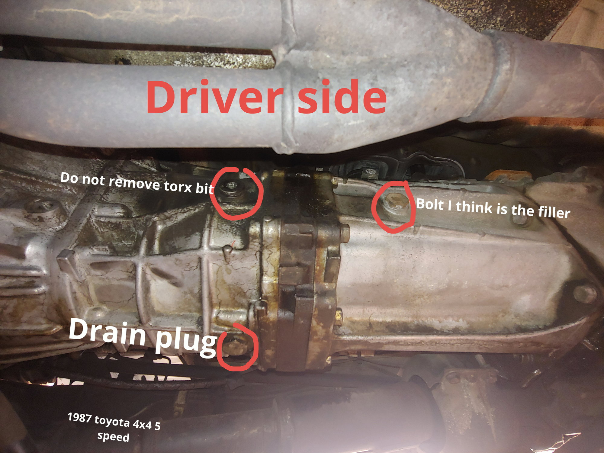 how to install transmission drain plug