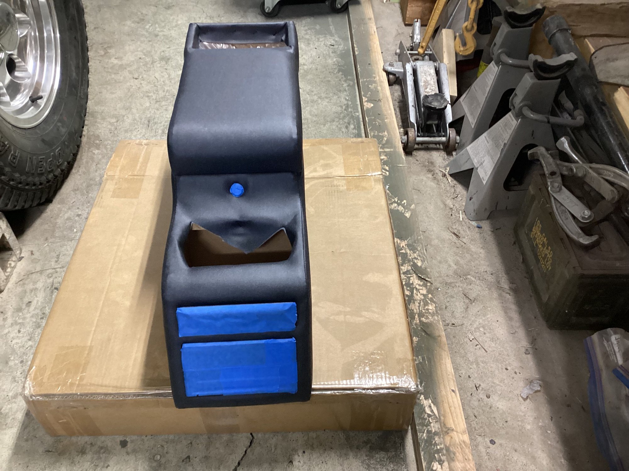 Masked off and ready for SEM paint. 