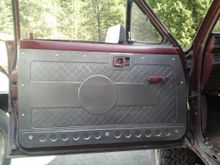 Heres a customers door panel I did on the new machine. Its not finished yet, it will have his logo in the center circle.