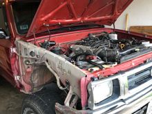 Old fender off