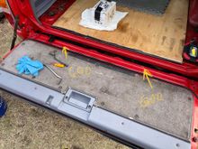 Spent an hour cleaning goo off the tailgate and hinge areas so that you can now touch it without getting dirty.