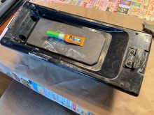 Gorilla Super Glue Gel is perfect for the old ABS plastic.