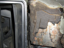 Good clearance remains between the heater housing all the while clearing the motor.