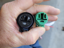 factory vs. amazon alternator connectors
