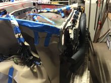 Side view at the approximate finished install height.