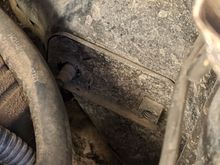 Took me an annoying minute to find what was holding the assembly. Nut from engine bay while the other was bolt from inside car wth?