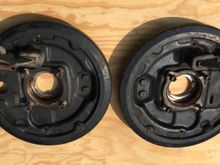 86-95 drum brake backing plates