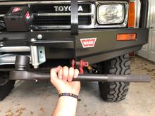 my socket set is a 3/4 inch drive which makes removal pretty easy