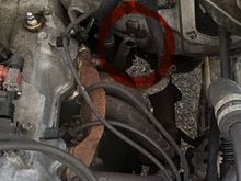 And here is this small lil open hole....