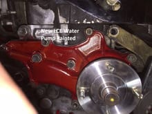New LCE water pump.