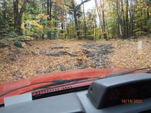 the hard obstacle on the road..