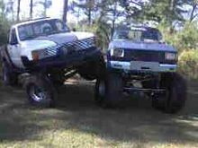 both trucks!