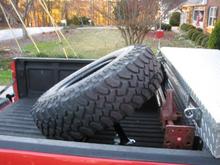 Bed-Mount Spare