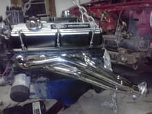 nwor headers and hand painted valve covers