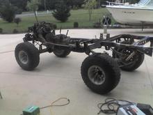 85 Frame almost ready for new body