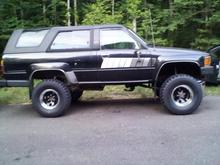 after 3" lift and 33's