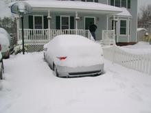 Sleeping 4wdinter (only till i shovel it out/pull it out)