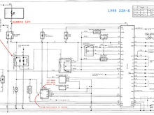 Schematic is of 1988 but TSW wiring is same on 1986 4Runner 4WD.