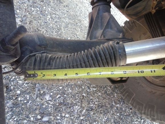 rear 12in shocks
