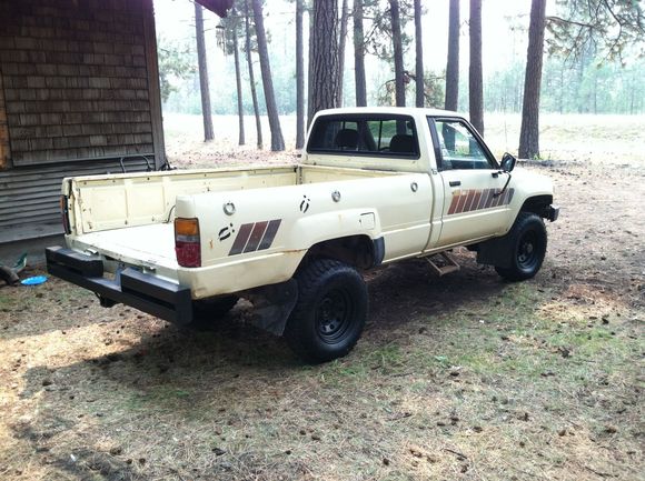 Blacked out wheels and bumper.  Much better.