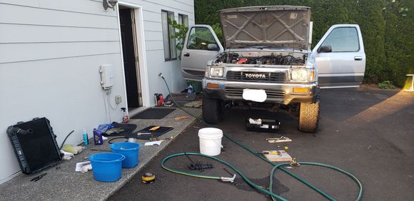  At the end of the day, it had an Aisin oil pump instead of a no-name reproduction and it wasn't leaking. Mission accomplished.