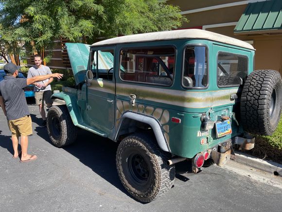 My pick of the cruise. Perfect desert patina and stance.