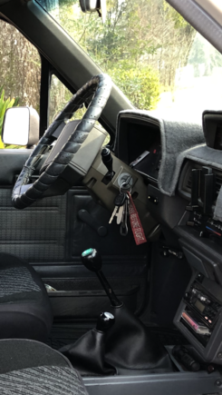 Notice the color change