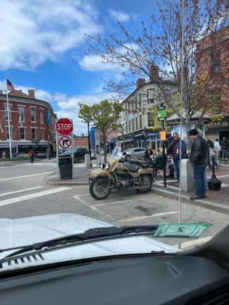 Cool bike.
