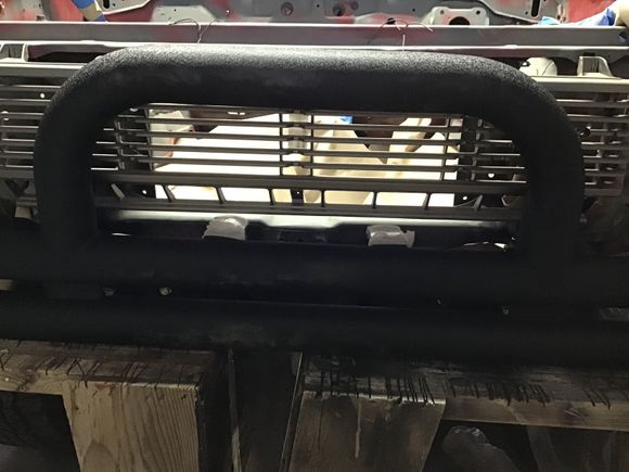 Front view. The truck is close to the front wall of the garage so this picture isn’t the best. 